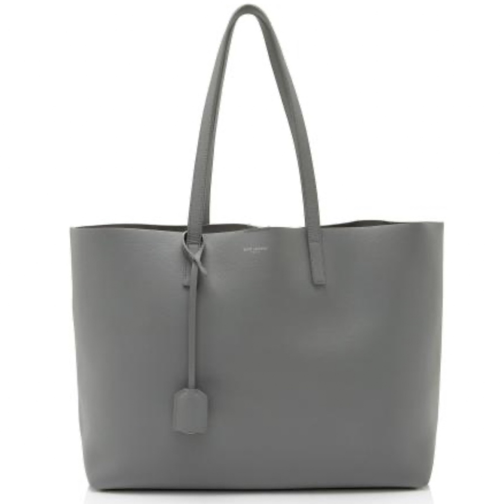 Saint Laurent Calfskin Large Shopping Tote